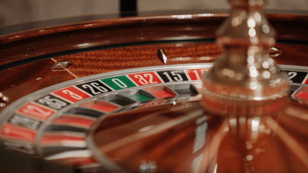 image of a casino roulette