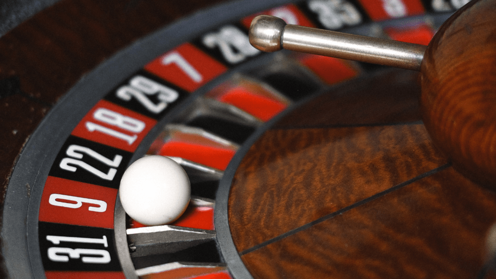 image of a casino roulette on casino