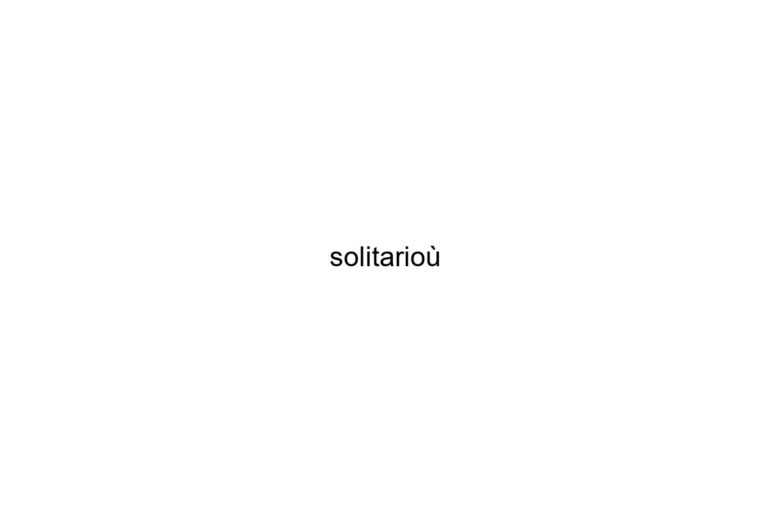 solitario