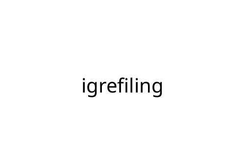 igrefiling