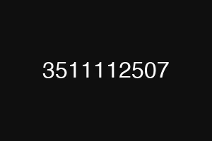 3511112507