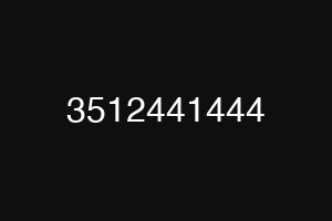 3512441444