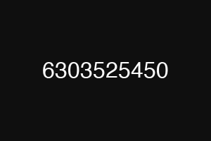 6303525450