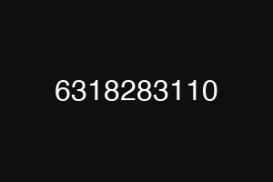 6318283110