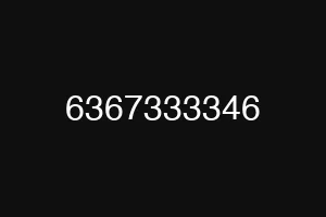 6367333346