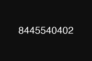 8445540402