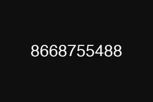8668755488
