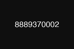 8889370002