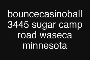 bouncecasinoball 3445 sugar camp road waseca minnesota